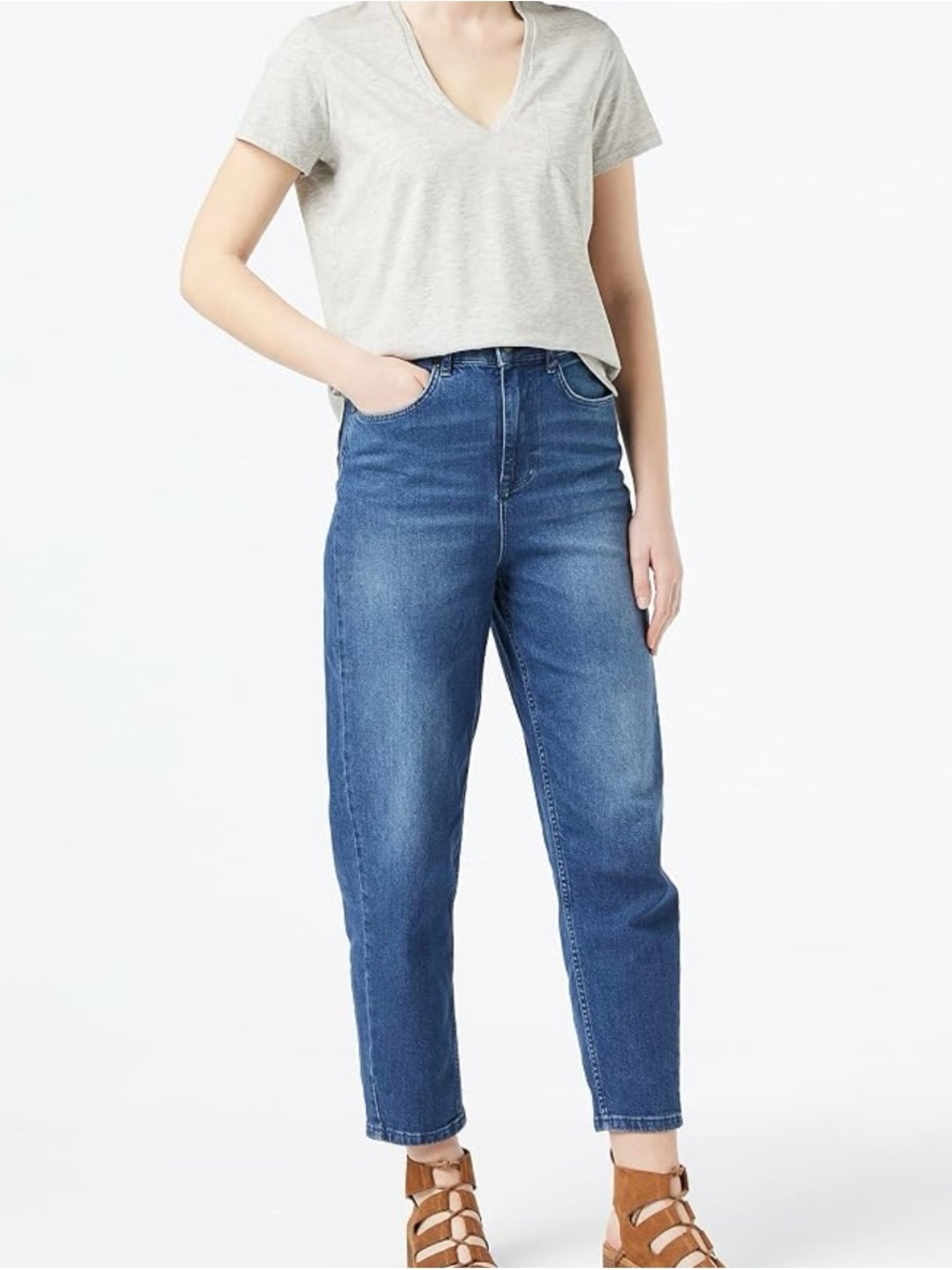 Ted Baker High Rise Slim Straight Plus Size Denim Dark Wash Curvy Classic Jeans